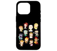 Dioses y diosas griegas legendarias de dibujos animados: niños y adultos Carcasa para iPhone 16 Pro