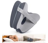 Dioxide Almohada Piernas Dormir, Cojin Piernas Dormir (Gris Oscuro) | Almohada para Piernas Extraíble Cojin para Dormir Entre Las Piernas para el Alivio del Dolor Piernas Caderas Laterales