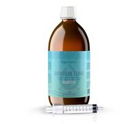 DIOXNATUR® Dióxido de Cloro 3000 ppm 1 litro CDS 0.3% Botella de Vidrio Ámbar con Gotero y Jeringuilla