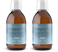DIOXNATUR® Magnesio Coloidal Líquido 1000 ppm - Solución de Magnesio Bisglicinato - 250ml (Paquete de 2)