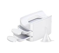 Dip Powder Tray | Portable Double Layer Dipping Powder Tray for | 2-in-1 Recycling Case and Manicure Accessories | Dip Nail Tools for Beginners and Professionals