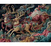 Dipingere con i Numeri Adulti Kit Fai-da-Te Acrilico Cervo di Natale Pennelli Pittura su Tela 40x60cm Senza Cornice Facile per Bambini Principianti Decorazione Murale Ufficio Casa Regalo Creativo G822