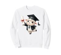 Diploma de Vestido de Gorra de graduación de ovejas Lindas Sudadera