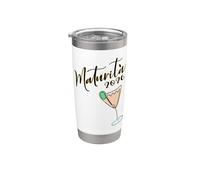 Diploma italiano Maturità 2026 - Exámenes Italia Vaso térmico de acero inoxidable de doble pared