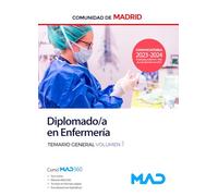 Diplomado en Enfermería de la Comunidad de Madrid. Temario General volumen 1