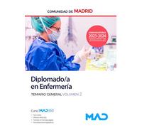 Diplomado En Enfermeria De La Comunidad De Madrid. Temario General Vol