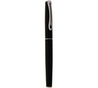 Diplomat Esteem - Pluma estilográfica con plumín de acero de grosor ancho, color negro