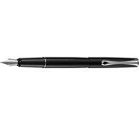 DIPLOMAT - Esteem - Pluma estilográfica de acero - Negro lacado - Resistente y elegante - Garantía de 5 años