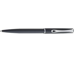 DIPLOMAT - Traveller - Bolígrafo de Bola EasyFLOW - Negro Mate - Resistente y Elegante - Garantía de 5 años