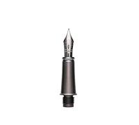 DIPLOMAT Unidad de resorte para pluma estilográfica Aero con plumín de acero inoxidable, grosor F, negro mate
