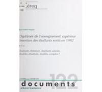 Diplômés De Lenseignement Supérieur Insertion Des Étudiants Sortis En
