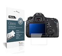 dipos 1x Protector de Pantalla 9H claro para Canon EOS 60Da | Transparente, no se rompe ni astilla, no es cristal, antigolpes, antiarañazos, sin burbujas, apto para fundas, autoadhesivo