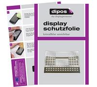 dipos 1x Protector de Pantalla claro para NIVONA NICR 848 Tropfblech