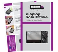 dipos 1x Protector de Pantalla claro para Sony Alpha 6400 | Transparente, ajuste perfecto, antiarañazos, sin burbujas, apto para fundas, compatible con huellas dactilares, autoadhesivo