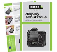 dipos 1x Protector de Pantalla mate para Nikon D3x | Antirreflejos, anti-reflectante, ajuste perfecto, antiarañazos, sin burbujas, compatible con huellas dactilares, autoadhesivo