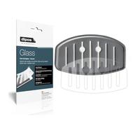 dipos 2x Protector de Bandeja de Goteo 9H mate para Krups EA 810B | Antirreflejos, no se rompe ni astilla, no es cristal, antigolpes, antiarañazos, sin burbujas, autoadhesivo