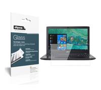 dipos 2x Protector de Pantalla 9H claro para Acer Aspire ES 15 | Transparente, no se rompe ni astilla, no es cristal, antigolpes, antiarañazos, sin burbujas, apto para fundas, autoadhesivo
