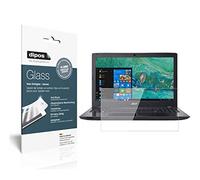 dipos 2x Protector de Pantalla 9H claro para Acer Aspire ES 15 | Transparente, no se rompe ni astilla, no es cristal, antigolpes, antiarañazos, sin burbujas, apto para fundas, autoadhesivo
