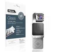 dipos 2x Protector de Pantalla 9H claro para ARMYJY Clip-On Body Cam