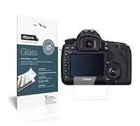 dipos I 2X Protector de Pantalla Compatible con Canon EOS 5D Mark III Vidrio Flexible Cristal Proteccion 9H
