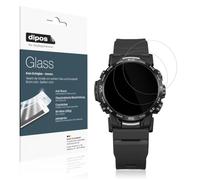 dipos 2x Protector de Pantalla 9H claro para Casio PRW-35Y-1B | Transparente, no se rompe ni astilla, no es cristal, antigolpes, antiarañazos, sin burbujas, apto para fundas, autoadhesivo