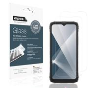 dipos 2x Protector de Pantalla 9H claro para Doogee Blade 10 Pro Energy | Transparente, no se rompe ni astilla, no es cristal, antigolpes, antiarañazos, sin burbujas, apto para fundas, autoadhesivo