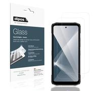 dipos 2x Protector de Pantalla 9H claro para Doogee Blade20 Plus | Transparente, no se rompe ni astilla, no es cristal, antigolpes, antiarañazos, sin burbujas, apto para fundas, autoadhesivo