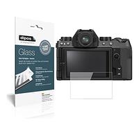 dipos I 2X Protector de Pantalla Compatible con Fujifilm X-S10 Vidrio Flexible Cristal Proteccion 9H