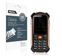 dipos 2x Protector de Pantalla 9H claro para Hammer Boost 2 LTE
