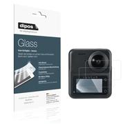 dipos 2x Protector de Pantalla 9H claro para KanDao QooCam 3 | Transparente, no se rompe ni astilla, no es cristal, antigolpes, antiarañazos, sin burbujas, apto para fundas, autoadhesivo