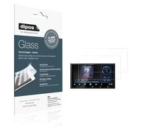 dipos 2x Protector de Pantalla 9H claro para Kenwood DMX7525DABS