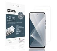 dipos 2x Protector de Pantalla 9H claro para Motorola Moto G77 Power