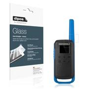 dipos 2x Protector de Pantalla 9H claro para Motorola Talkabout T62 PMR | Transparente, no se rompe ni astilla, no es cristal, antigolpes, antiarañazos, sin burbujas, apto para fundas, autoadhesivo