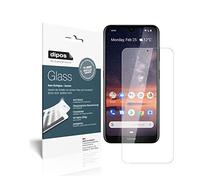 dipos 2x Protector de Pantalla 9H claro para Nokia 46056 | Transparente, no se rompe ni astilla, no es cristal, antigolpes, antiarañazos, sin burbujas, apto para fundas, autoadhesivo