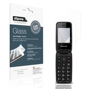 dipos 2x Protector de Pantalla 9H claro para Panasonic KX-TU410