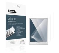 dipos 2x Protector de Pantalla 9H claro para PocketBook InkPad One | Transparente, no se rompe ni astilla, no es cristal, antigolpes, antiarañazos, sin burbujas, apto para fundas, autoadhesivo