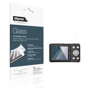 dipos 2x Protector de Pantalla 9H claro para Rollei Compactline Pocket | Transparente, no se rompe ni astilla, no es cristal, antigolpes, antiarañazos, sin burbujas, apto para fundas, autoadhesivo