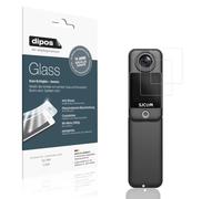 dipos 2x Protector de Pantalla 9H claro para SJCAM C300 | Transparente, no se rompe ni astilla, no es cristal, antigolpes, antiarañazos, sin burbujas, apto para fundas, autoadhesivo