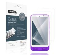 dipos 2x Protector de Pantalla 9H claro para SPC WUUM ONE