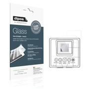 dipos 2x Protector de Pantalla 9H claro para Spektrum Smart Charger S250