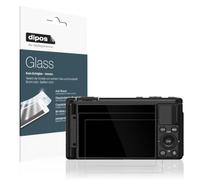 dipos 2x Protector de Pantalla 9H claro para Yashica City 100 | Transparente, no se rompe ni astilla, no es cristal, antigolpes, antiarañazos, sin burbujas, apto para fundas, autoadhesivo