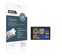 dipos 2x Protector de Pantalla 9H claro para ZENTALITY C-710 PRO