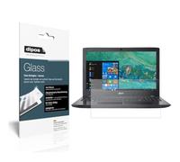 dipos 2x Protector de Pantalla 9H mate para Acer Aspire E 15 Start | Antirreflejos, no se rompe ni astilla, no es cristal, antigolpes, antiarañazos, sin burbujas, autoadhesivo
