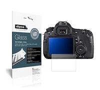 dipos 2x Protector de Pantalla 9H mate para Canon EOS 60D | Antirreflejos, no se rompe ni astilla, no es cristal, antigolpes, antiarañazos, sin burbujas, autoadhesivo