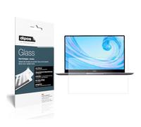 dipos 2x Protector de Pantalla 9H mate para Huawei MateBook D15 | Antirreflejos, no se rompe ni astilla, no es cristal, antigolpes, antiarañazos, sin burbujas, autoadhesivo