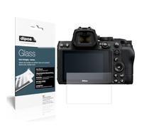 dipos 2x Protector de Pantalla 9H mate para Nikon Z5 | Antirreflejos, no se rompe ni astilla, no es cristal, antigolpes, antiarañazos, sin burbujas, autoadhesivo