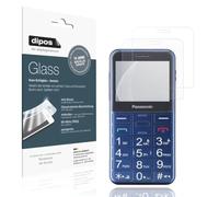 dipos 2x Protector de Pantalla 9H mate para Panasonic KX-TU155