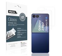 dipos 2x Protector de Pantalla 9H mate para Samsung Galaxy Z Flip7 Parte exterior Case-Friendly (1x delantera + 1x trasera)