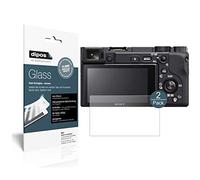 dipos 2x Protector de Pantalla 9H mate para Sony Alpha 6400 | Antirreflejos, no se rompe ni astilla, no es cristal, antigolpes, antiarañazos, sin burbujas, autoadhesivo