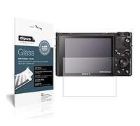 dipos I 2X Protector de Pantalla Mate Compatible con Sony RX100 VII Vidrio Flexible Cristal Proteccion 9H